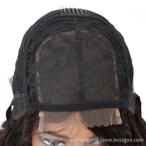 4x4 Ombre Brazilian Body Wave Closure Wig 180Lace Front Human Hair Wigs Remy Lace Frontal Wig 1B/4/27 1B/4/30 Ombre Human Hair